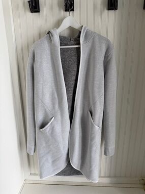 Lululemon All Afternoon Cardigan Heathered Speckled Black / White